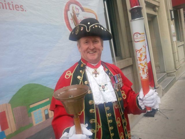 Town Cryer Presents To Bracebridge Council