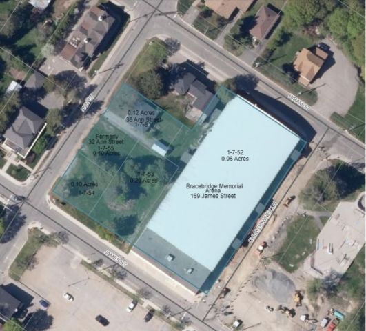 Bracebridge is seeking developers for old arena lands