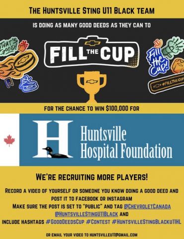 Huntsville Sting U11 select Huntsville Hospital Foundation for Good Deeds Cup