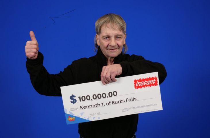 Burk's Falls man wins $100,000