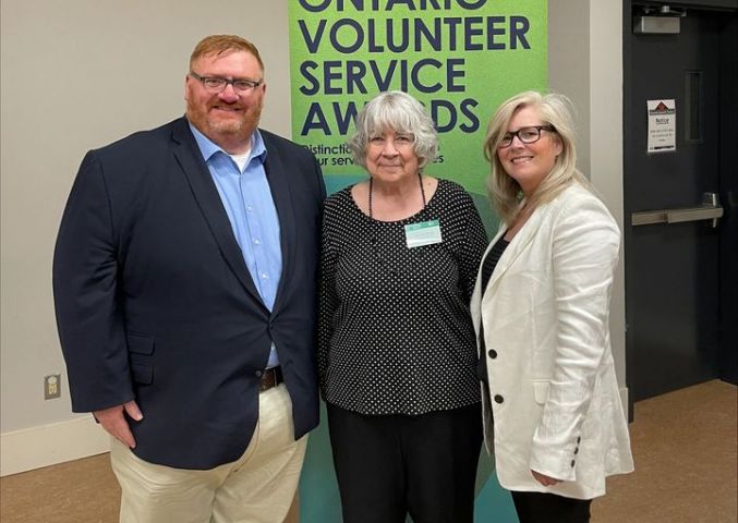 Gravenhurst resident honoured with Ontario Volunteer Service Award