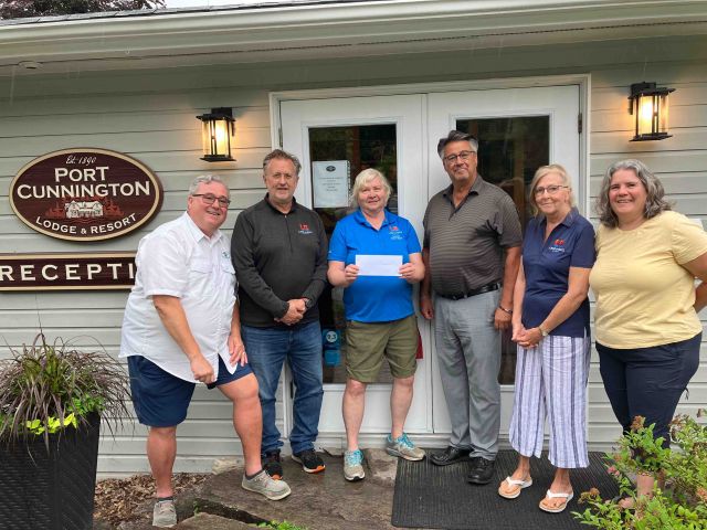 Port Cunnngton Lodge raises $24K for local charities