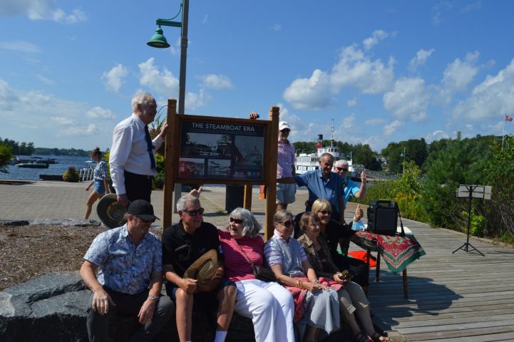 Gravenhurst unveils historical panels on era of steamships and early tourism