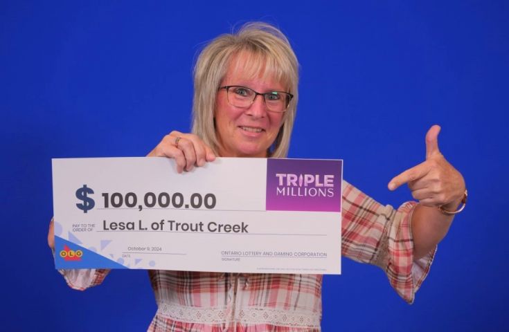 Trout Creek woman wins $100K