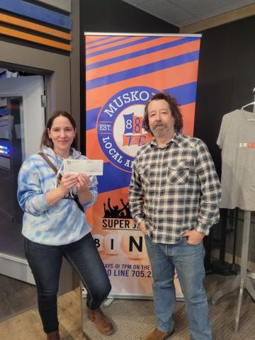 Hunters Bay Radio donated $5000 to Mind-Aid Muskoka funding youth mental health supports