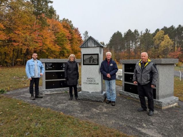 Madill Church Cemetery gets new columbarium