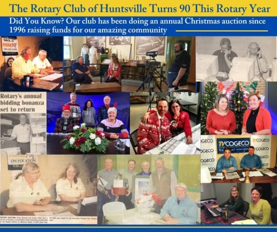 Huntsville Rotary Auction underway