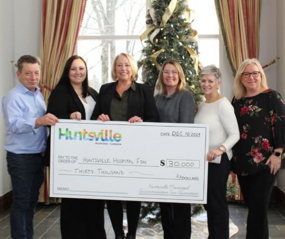 Hospital Foundation receives $30,000 from accommodation tax association