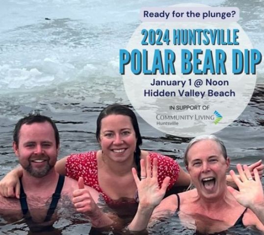 Polar Bear Dip returns on January 1st