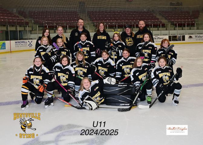 Huntsville Sting U11 Black Hockey Teams wins $20K for Hospital Foundation