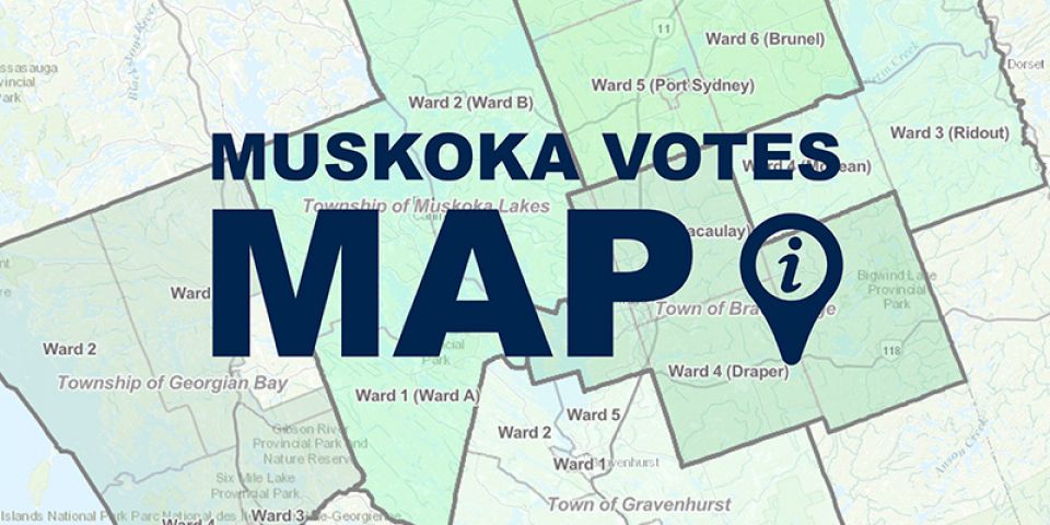 District GIS launch Muskoka Votes map and Forest Fire and flooding maps on web mapping portal