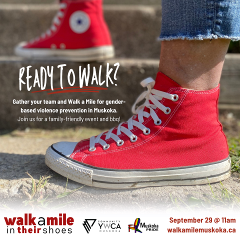 Walk A Mile fundraiser returns to Bracebridge on Sunday