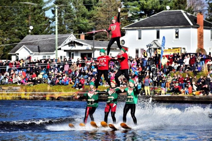 Santa Ski Show returns to Kearney in aid of local food bank