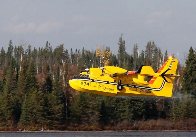 Ontario positions waterbombers for possible deployment to L.A.