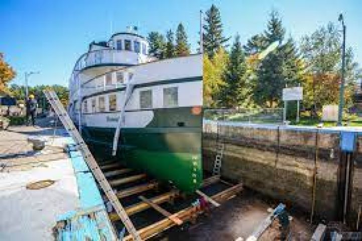 Muskoka Steamships to dry dock at large lock in Port Carling on October 10th