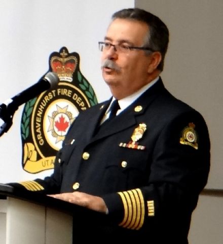 Gravenhurst Fire Chief Retiring