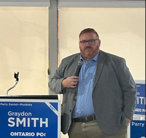 Smith acclaimed as PC candidate in Parry Sound Muskoka