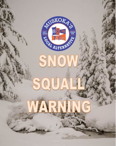 Snow squall warning in effect